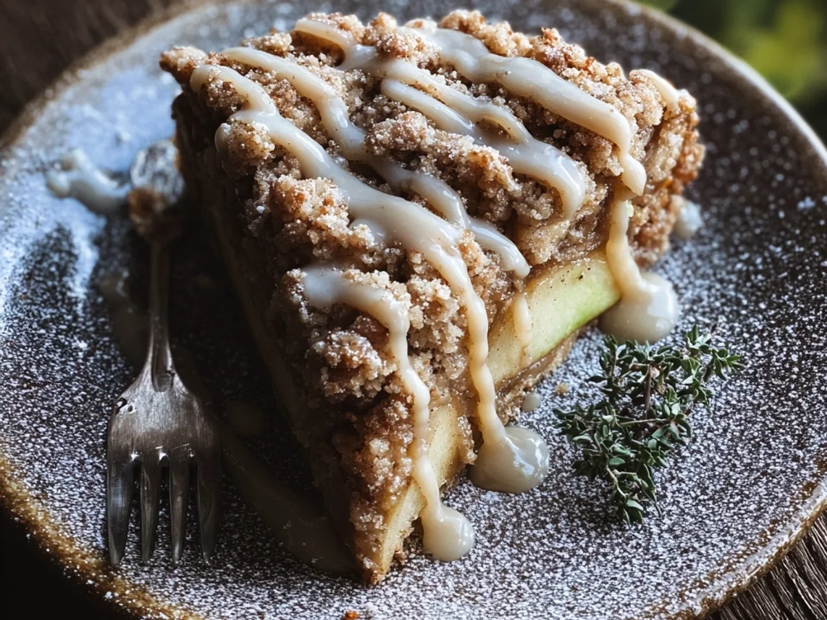 Apple Crumb Cake: Spiced Apples, Buttery Crumb - Image 1