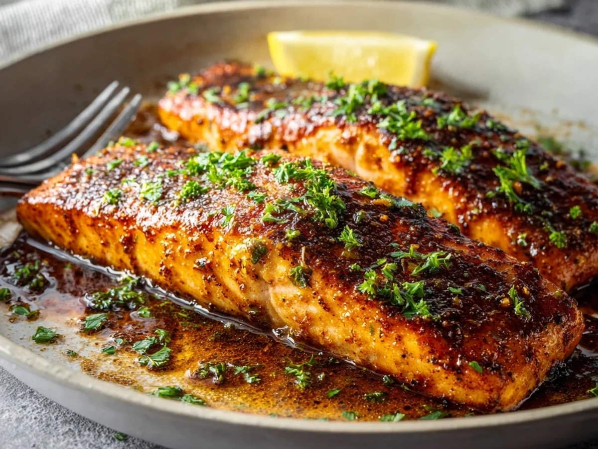 Cajun Honey Butter Salmon: A Quick & Flavorful Dinner - Image 2