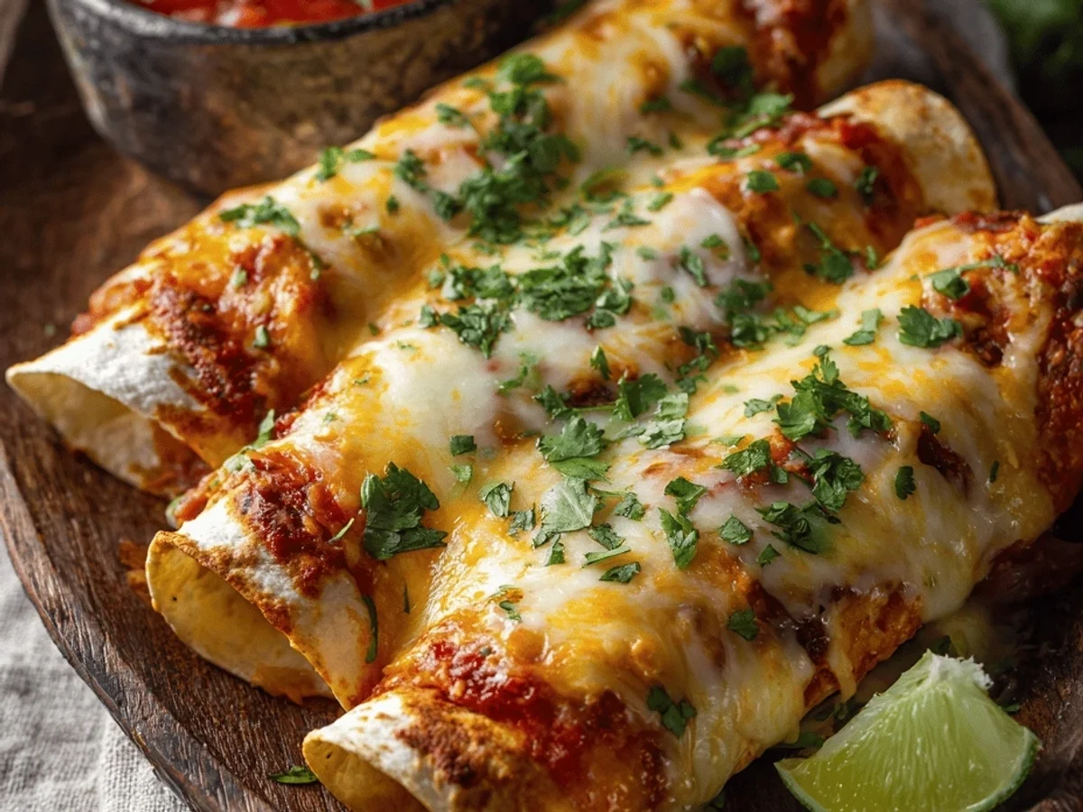 Cheesy Beef Enchiladas: My Go-To Comfort Food Recipe - Image 2