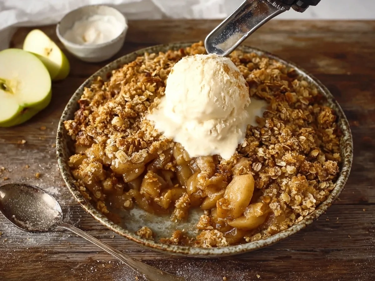 Classic Apple Crisp Recipe: Rustic Comfort Dessert - Image 1