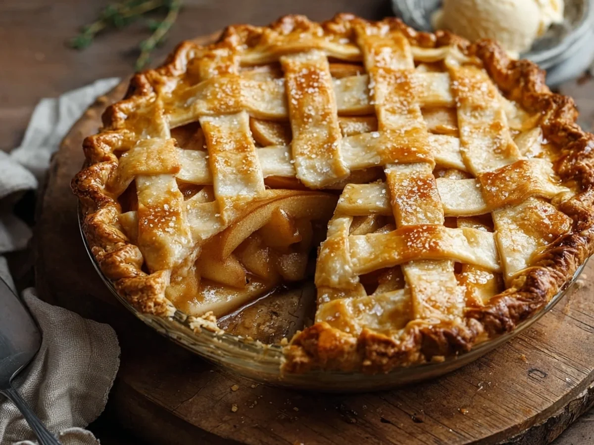 Classic Apple Pie Recipe: Homestyle Flaky Crust - Image 2