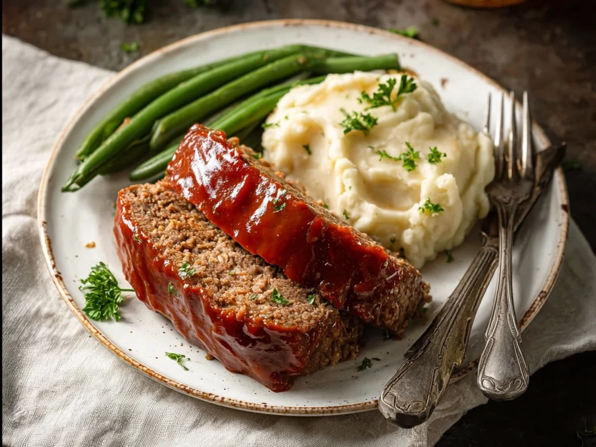 Classic Homemade Meatloaf Recipe: Tender, Hearty Dinner - Image 2