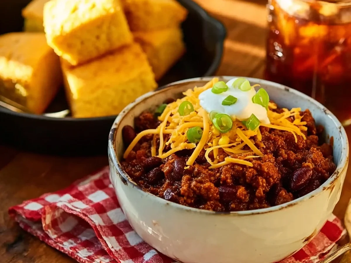 Cowboy Chili Recipe: Rich, Smoky Beef & Bean Pot - Image 1