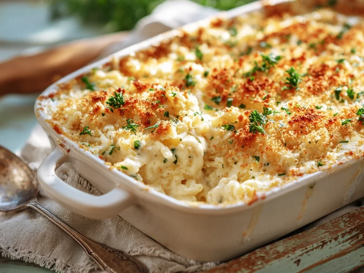 Creamy Angel Chicken Rice Casserole: Family Dinner Win - Image 2