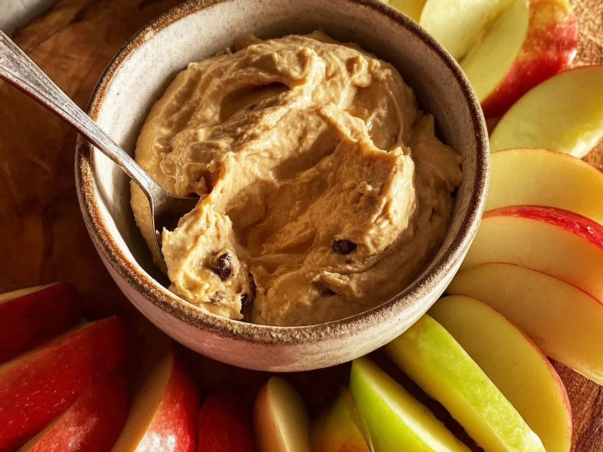 Creamy Apple Brickle Dip: A Quick & Sweet Snack - Image 1