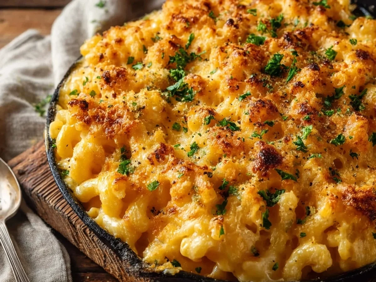 Creamy Baked Mac and Cheese: A Cheesy Family Favorite - Image 1