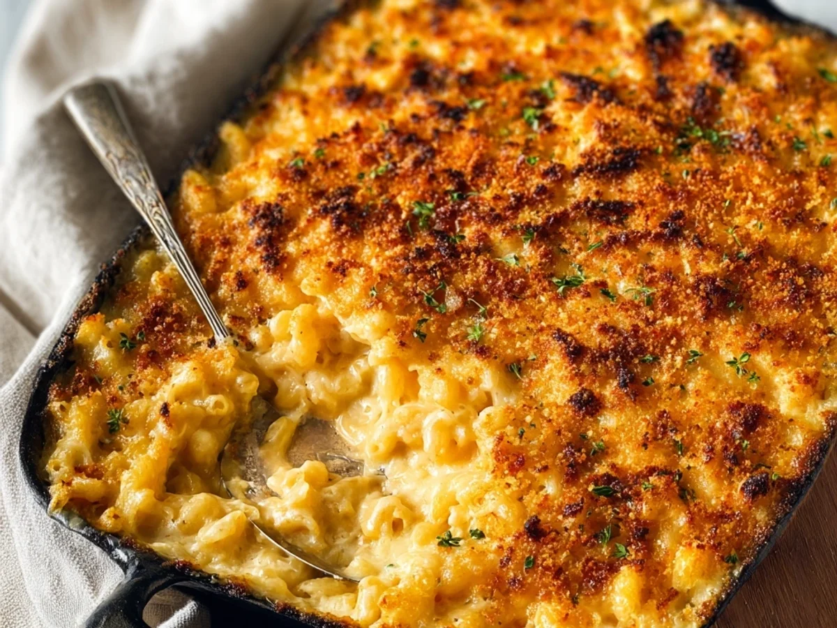 Creamy Baked Mac and Cheese: A Homestyle Classic - Image 1