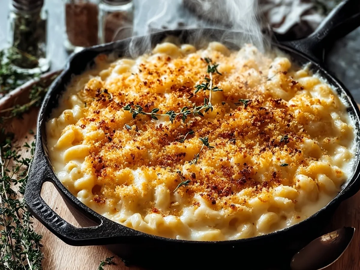Creamy Baked Mac and Cheese: A Homestyle Comfort Dish - Image 1