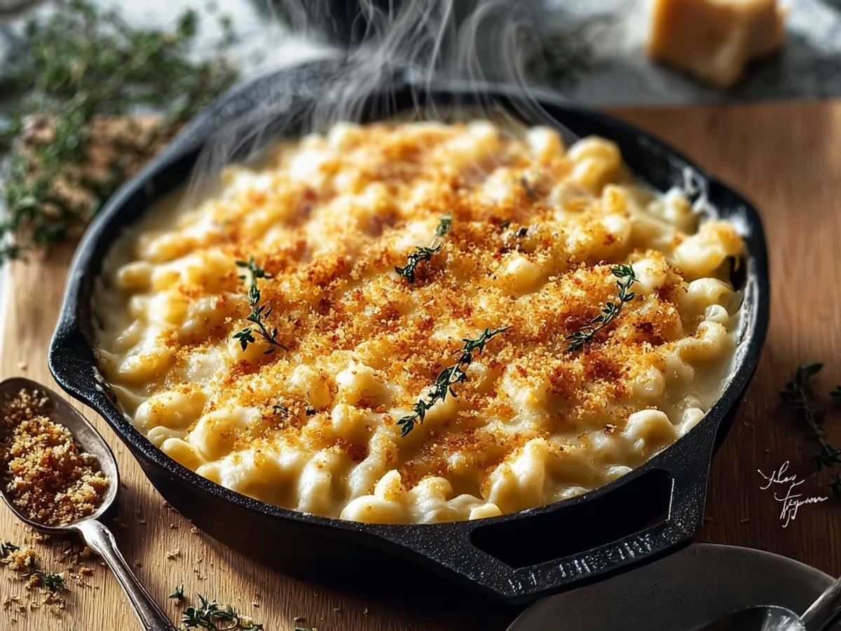 Creamy Baked Mac and Cheese: A Homestyle Comfort Dish - Image 2