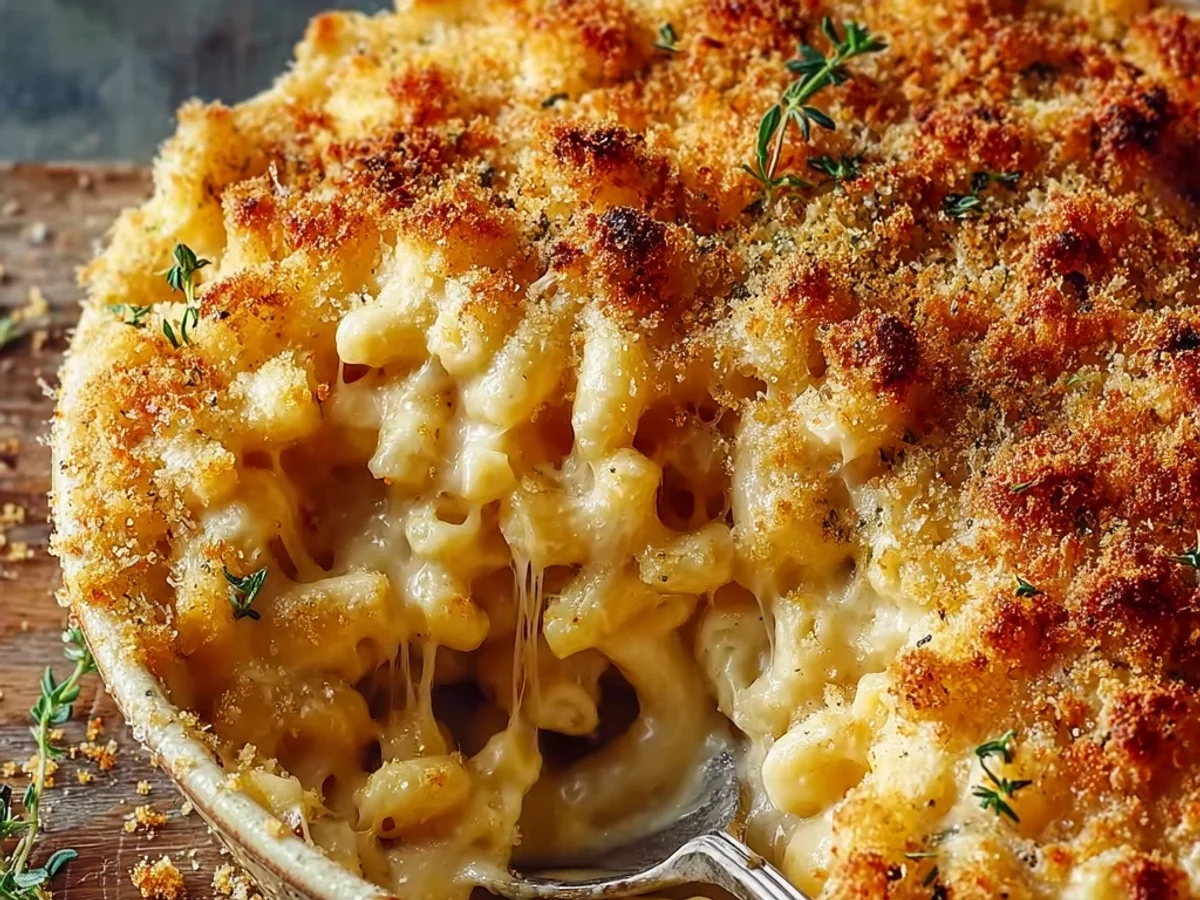 Creamy Baked Mac and Cheese Recipe for Comfort - Image 1
