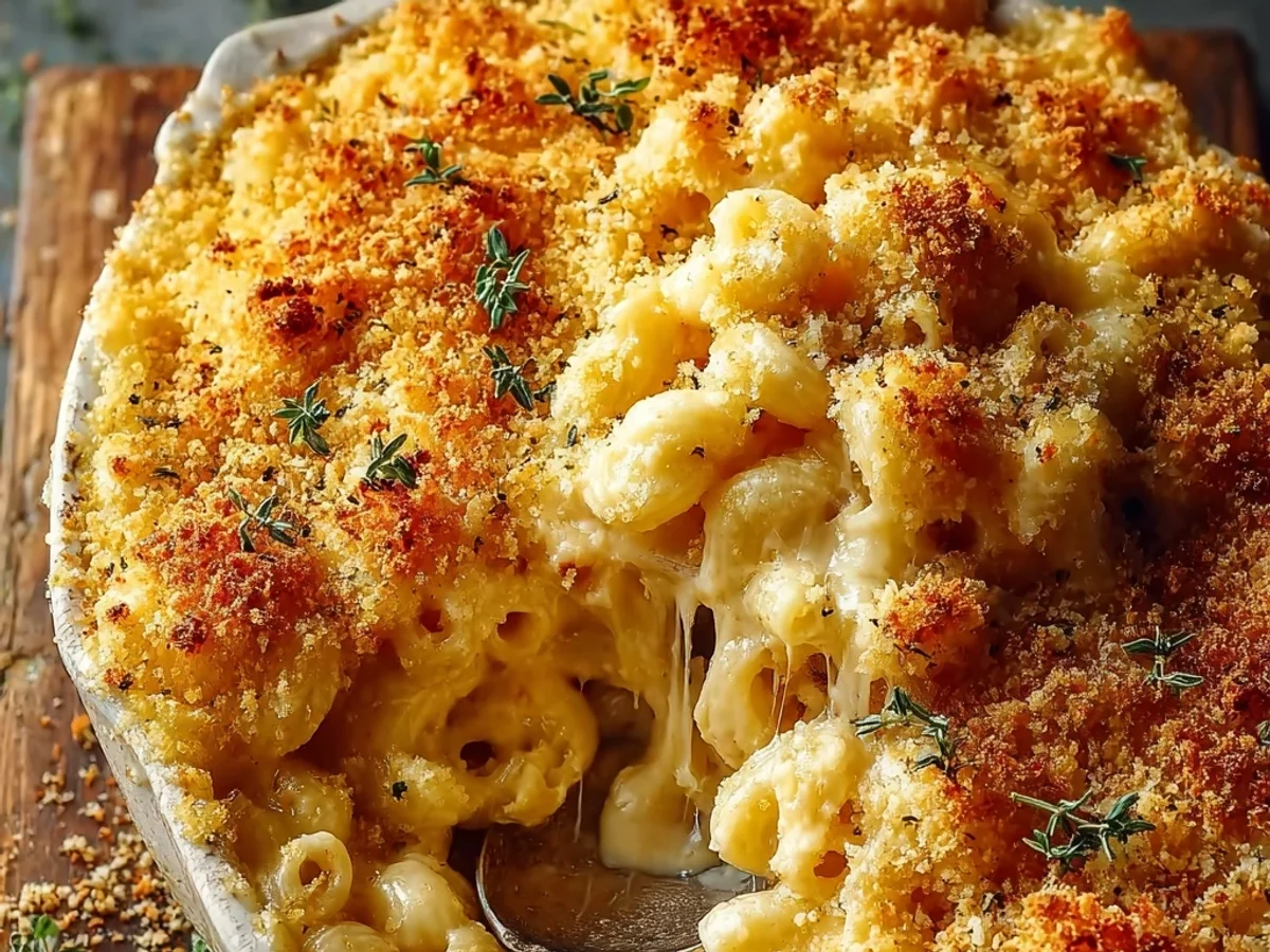 Creamy Baked Mac and Cheese Recipe for Comfort - Image 2
