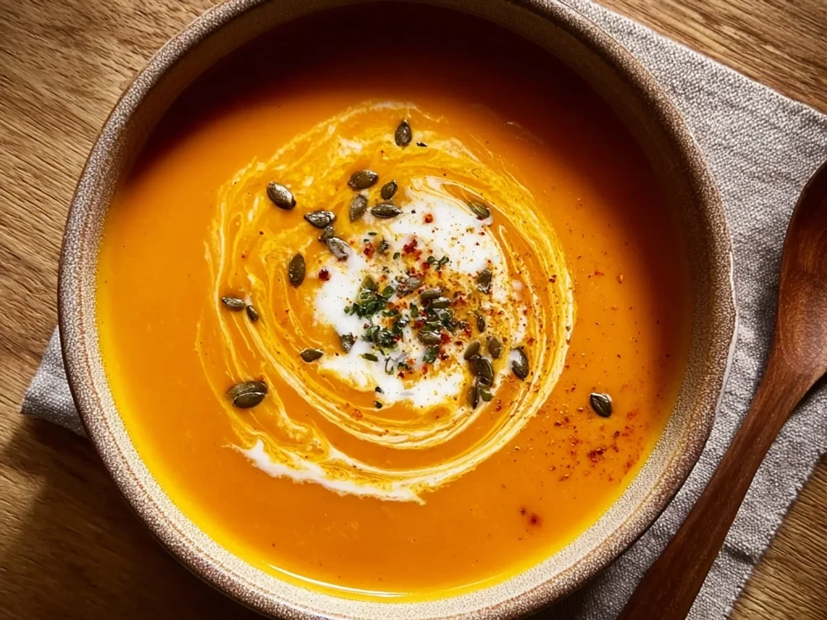Creamy Butternut Squash Bisque: A Hug in a Bowl - Image 1