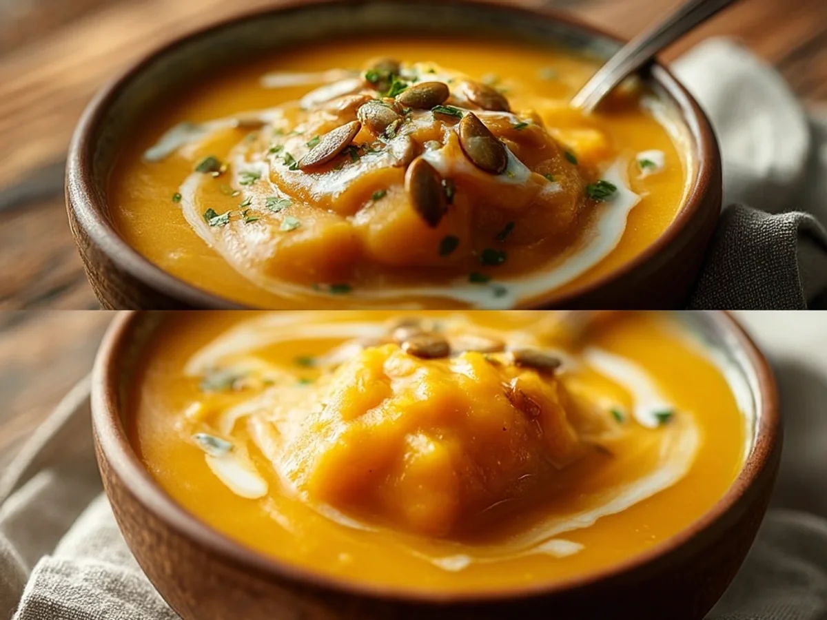 Creamy Butternut Squash Soup: A Homestyle Fall Favorite - Image 1