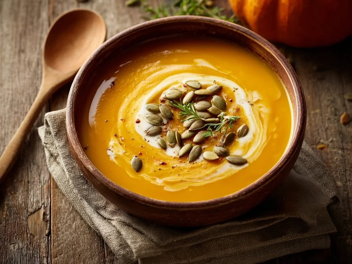 Creamy Butternut Squash Soup Recipe: A Fall Hug in a Bowl - Image 1