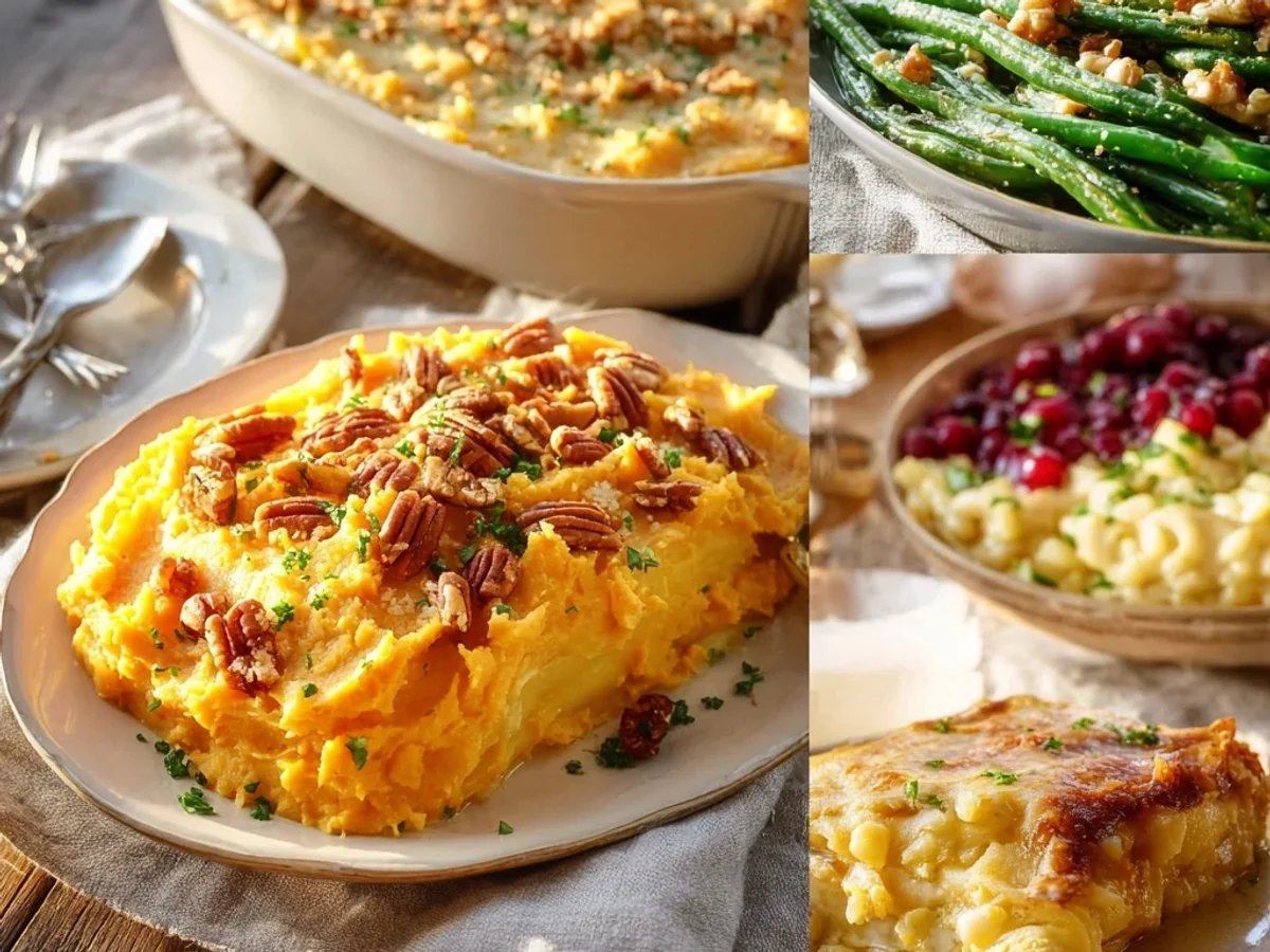 Creamy Green Bean Casserole: Rustic Thanksgiving - Image 1