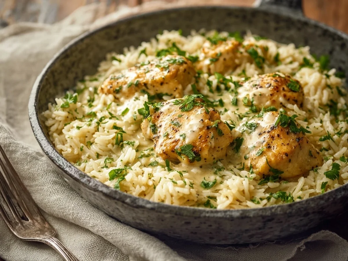 Creamy Herb Chicken Basmati: A Weeknight Hug - Image 2