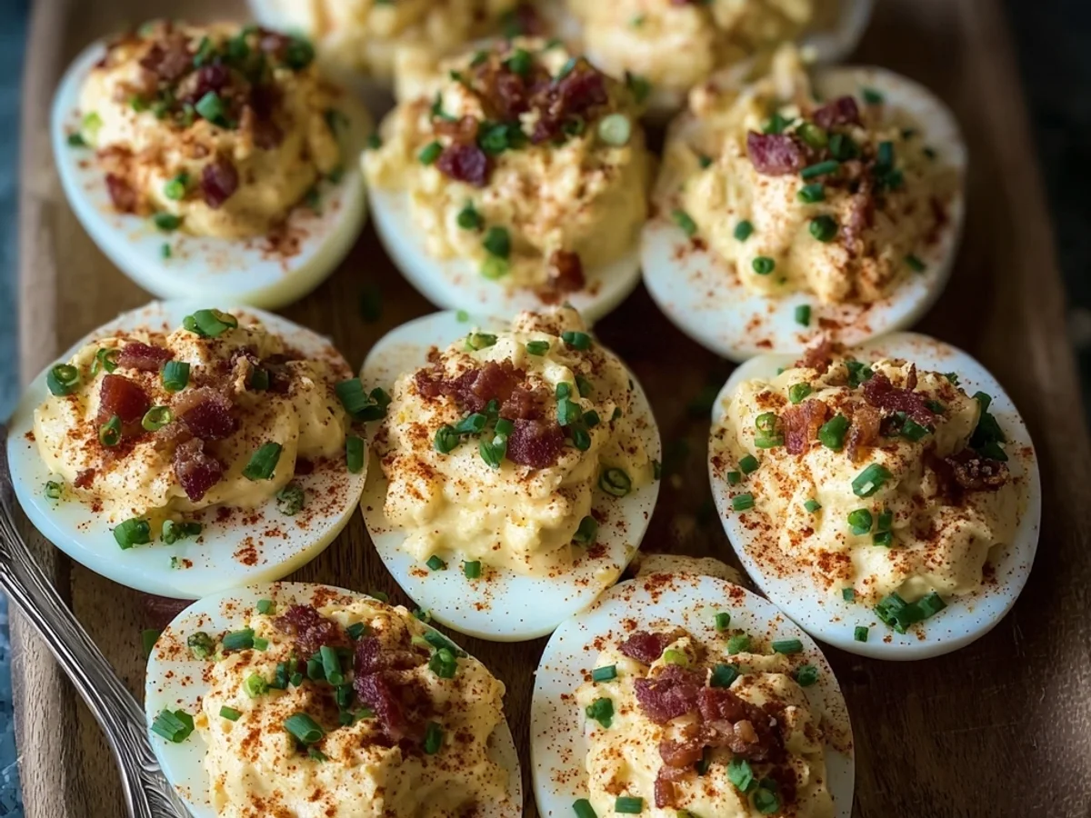Creamy Loaded Deviled Eggs: A Classic Appetizer Reinvented - Image 2
