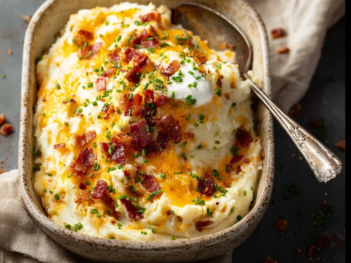 Creamy Loaded Mashed Potatoes: A Family Favorite - Image 1