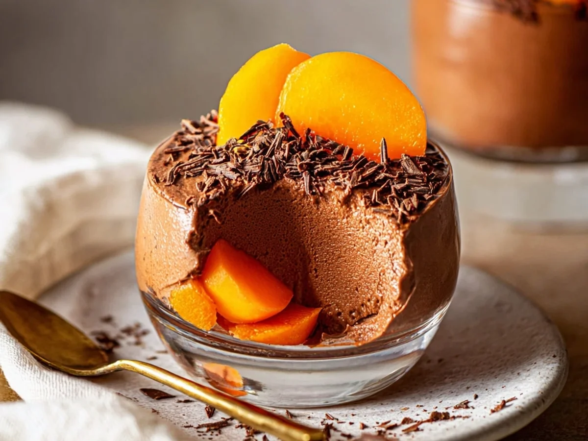Creamy Persimmon Chocolate Parfait: A Seasonal Delight - Image 1