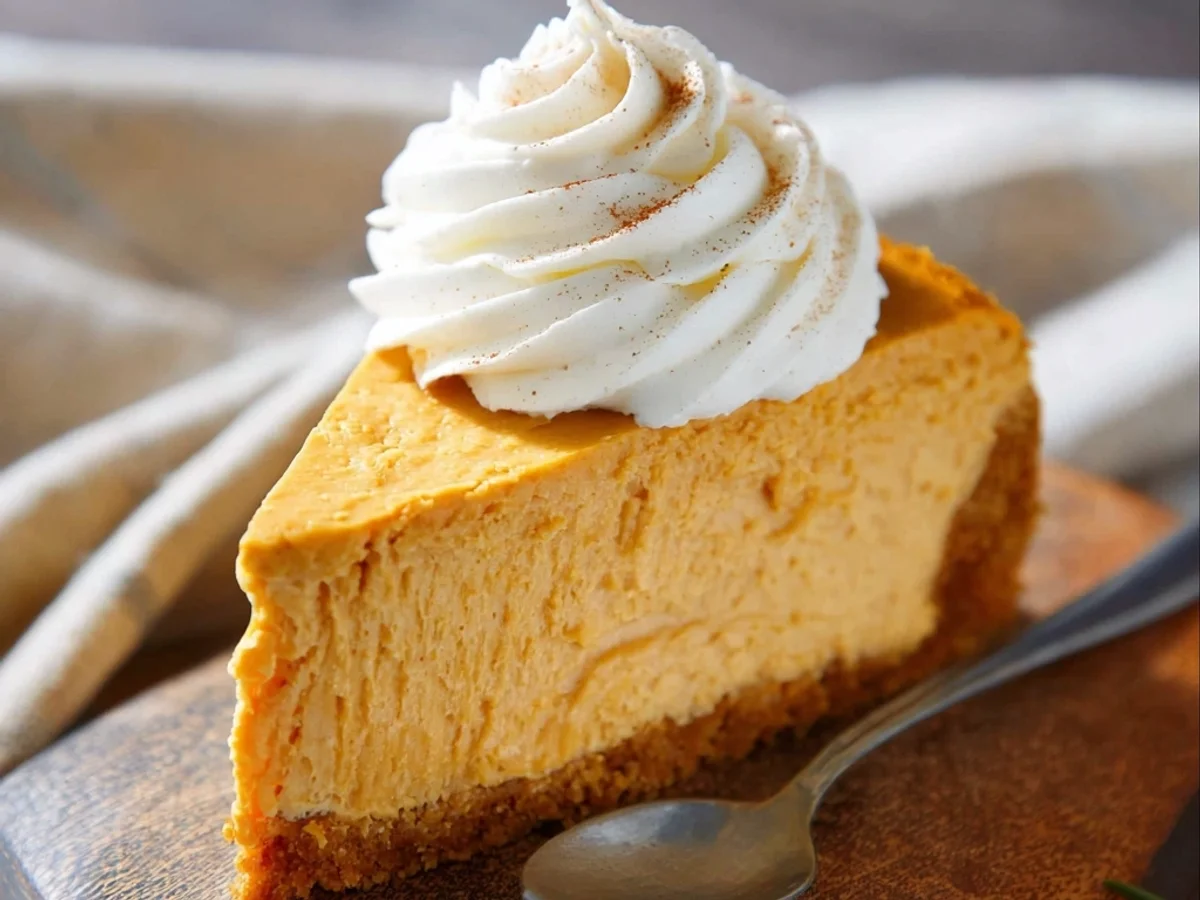 Creamy Pumpkin Cheesecake Recipe for Autumn Evenings - Image 1