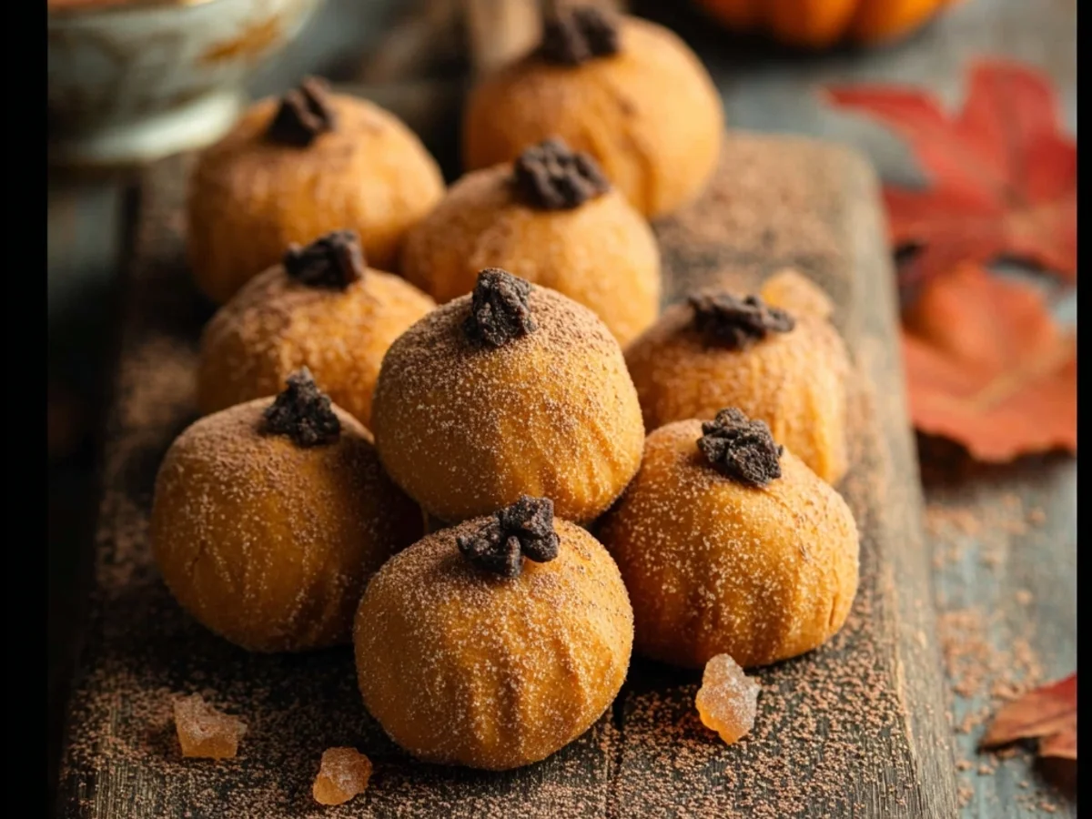 Creamy Pumpkin Cheesecake Truffles Recipe: No-Bake Bites - Image 1