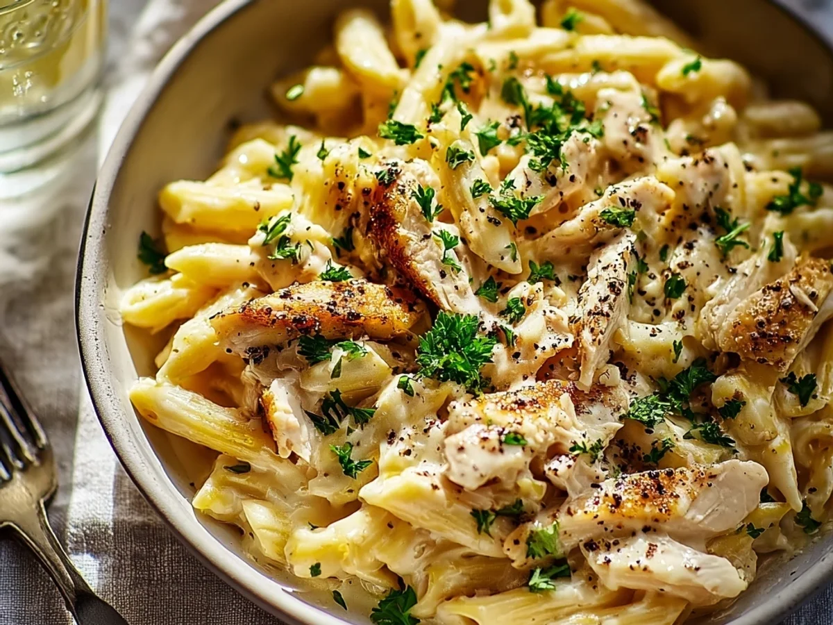 Creamy Rotisserie Chicken Pasta: Weeknight Wonder - Image 2