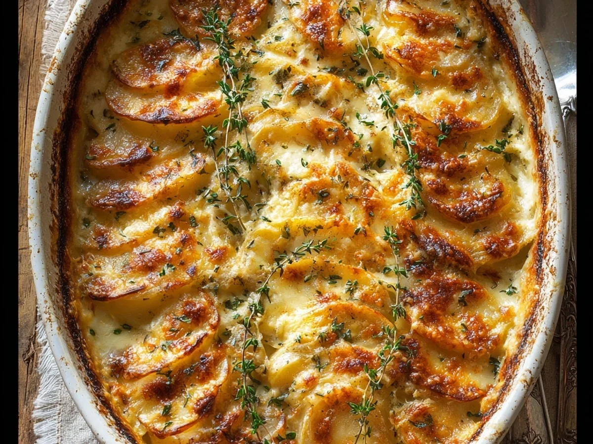 Creamy Scalloped Potatoes: Rich & Tender Potato Bake - Image 2