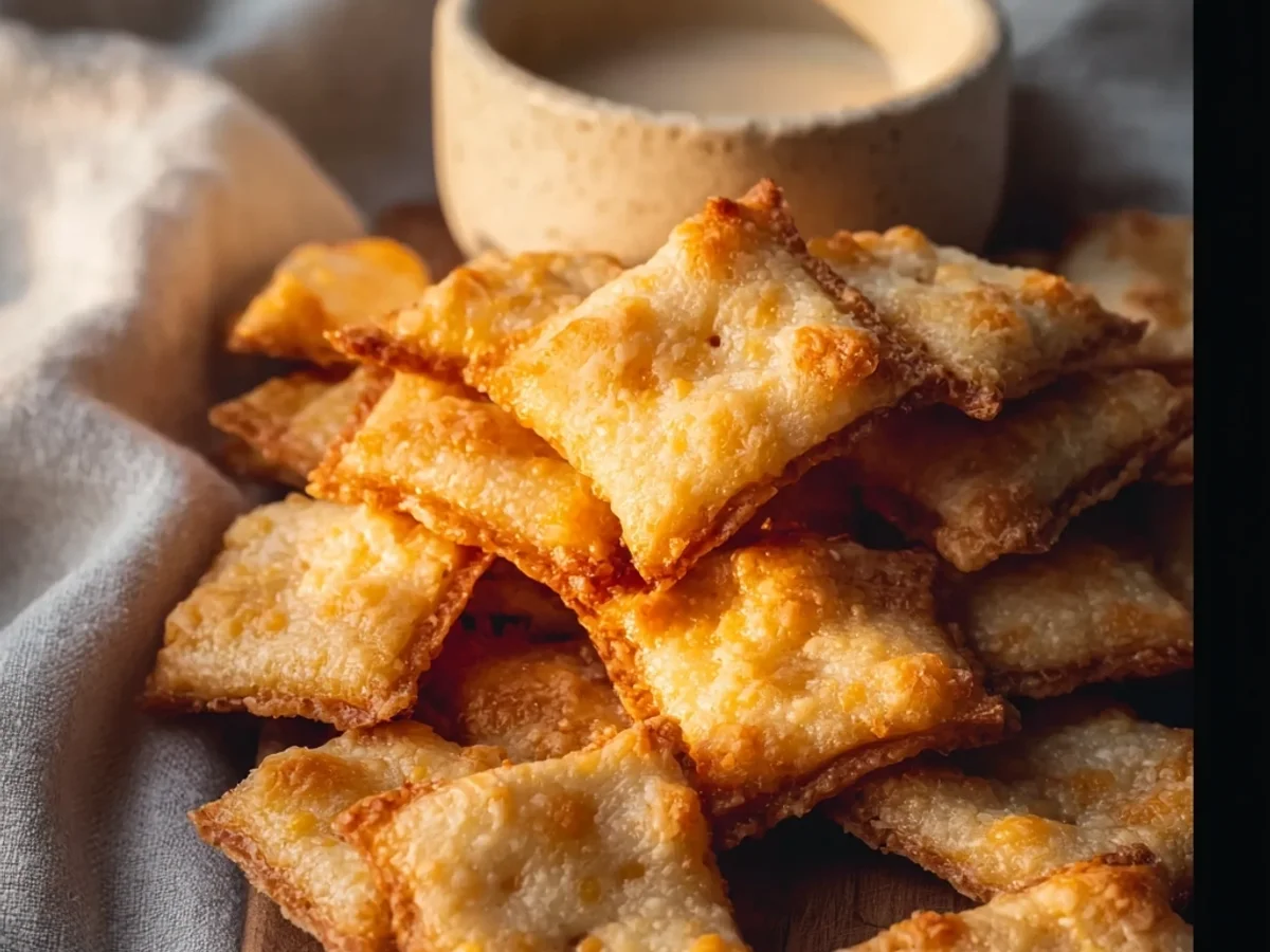 Crispy Homemade Cheese Crackers Recipe - Image 2