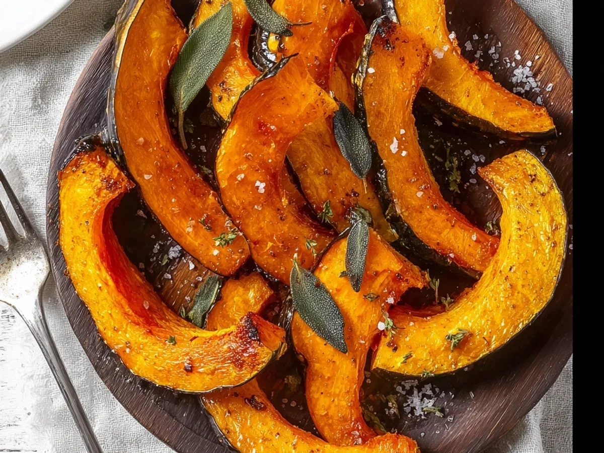 Crispy Roasted Kabocha Squash: Simple Side Dish - Image 2