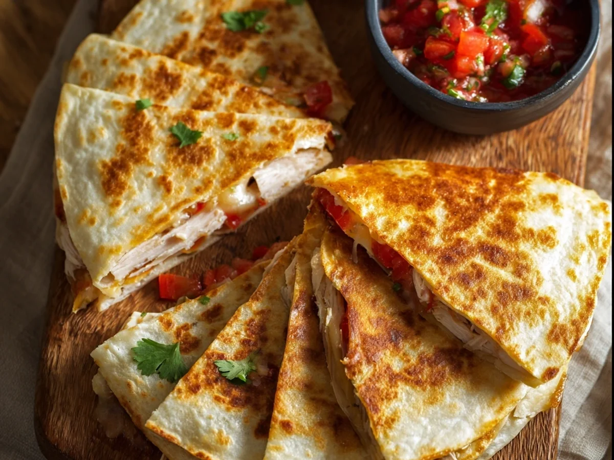 Crispy Rotisserie Chicken Quesadilla: A Weeknight Win - Image 2