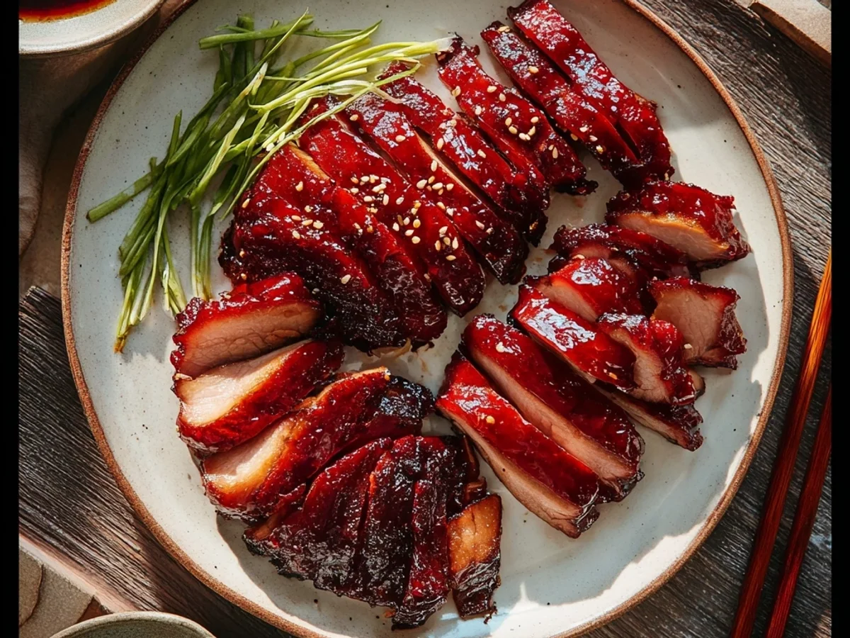 Easy Air Fryer Char Siu Lamb: Tender, Sticky Bites - Image 1