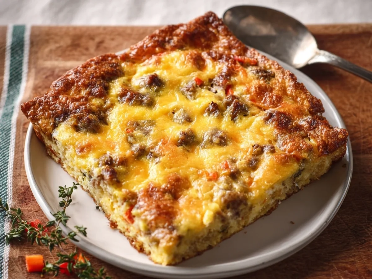 Easy Breakfast Casserole: Savory Morning Bake - Image 2