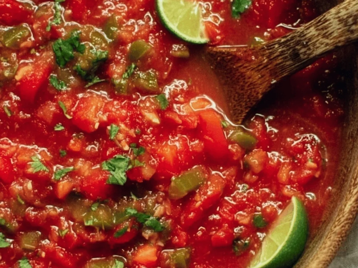 Easy Canned Salsa Recipe: Quick & Tangy Freshness - Image 1