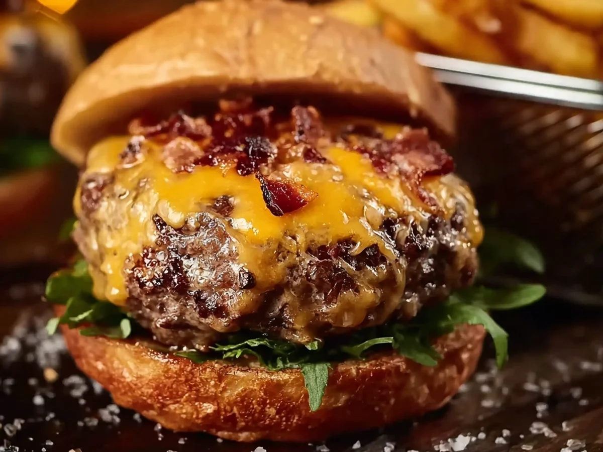 Easy Crack Burgers: Juicy Bacon Ranch Cheddar Goodness - Image 1