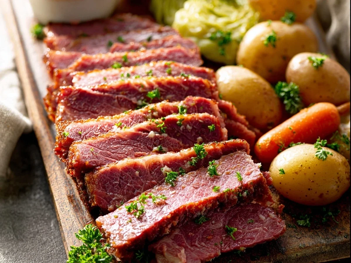 Easy Crock Pot Corned Beef: Tender & Flavorful Classic - Image 1