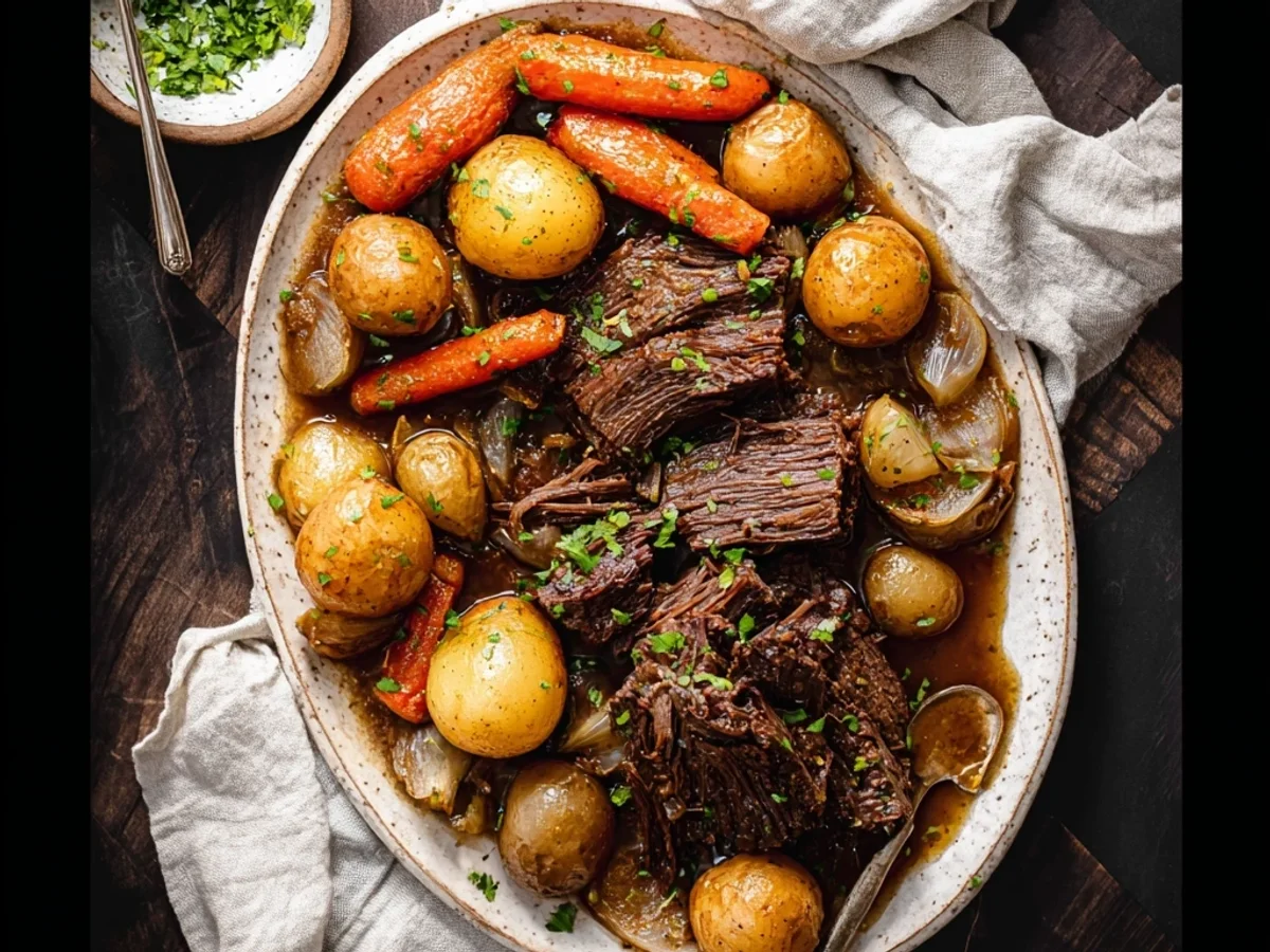 Easy Crock Pot Pot Roast: Tender, Flavorful Family Dinner - Image 2