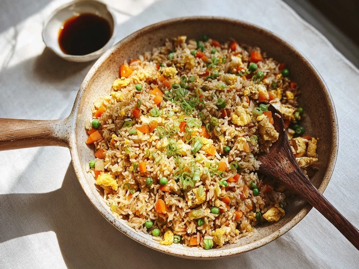 Easy Homemade Fried Rice: Quick Skillet Dinner - Image 1