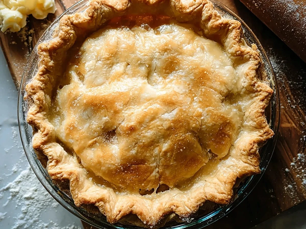 Flaky Butter Pie Crust: A Simple Path to Golden Goodness - Image 1