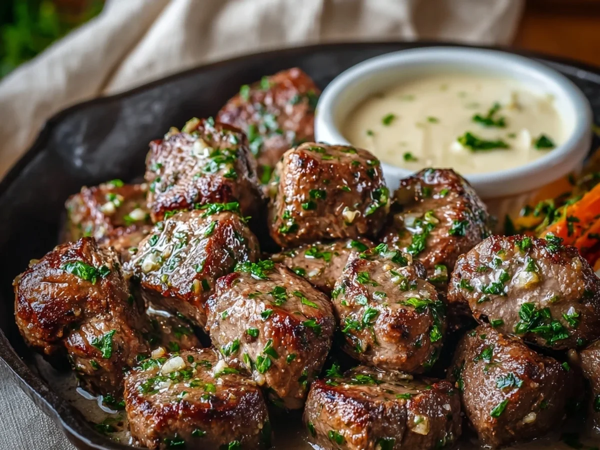 Flavorful Garlic Butter Steak Bites for Quick Dinners - Image 2
