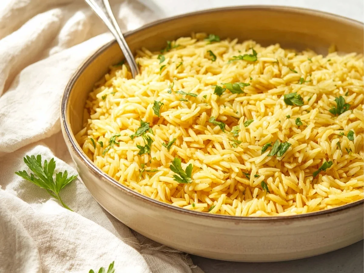 Flavorful Orzo Rice Pilaf: A Hearty Weeknight Side - Image 2