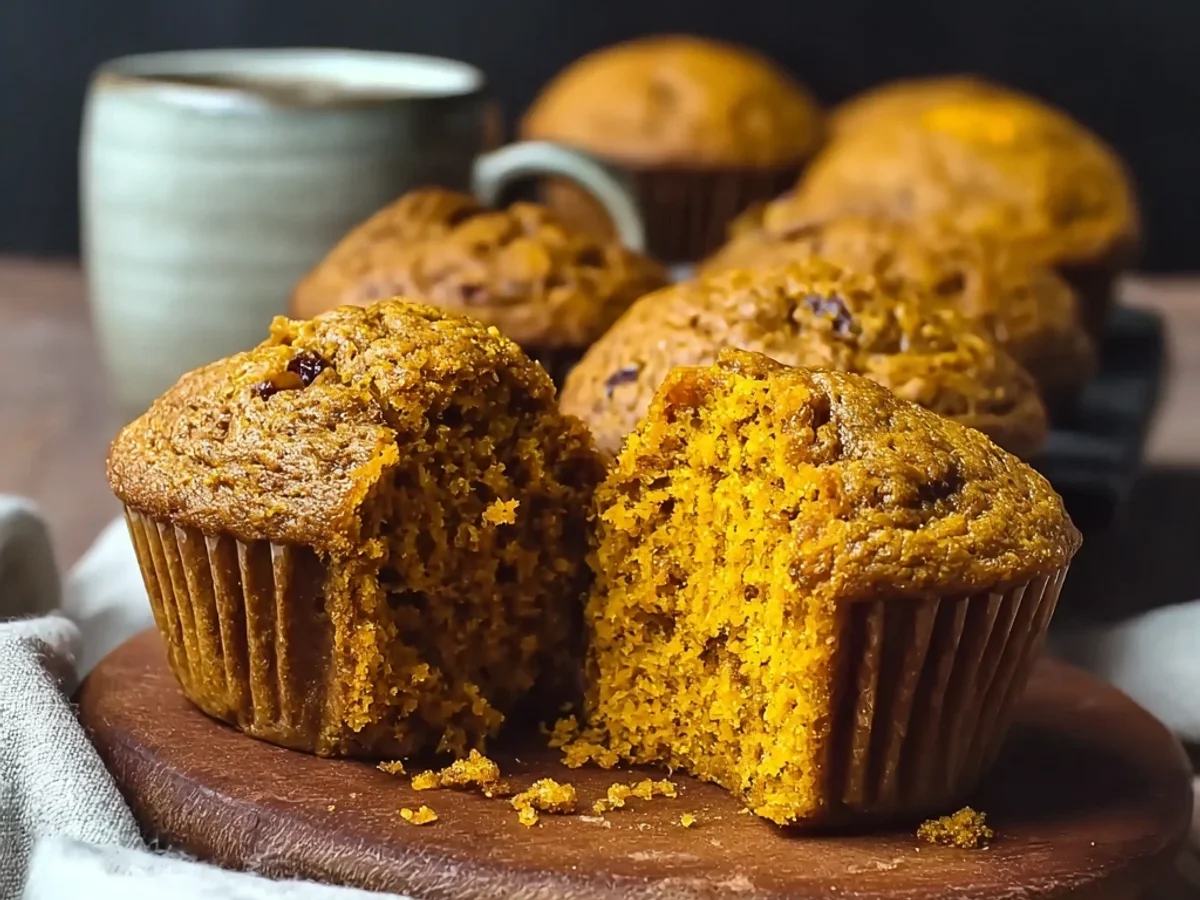 Fluffy Pumpkin Muffins: Simple Spiced Fall Goodness - Image 1