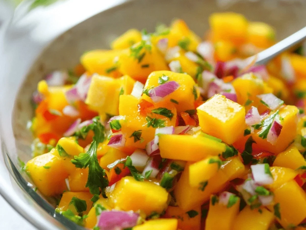 Fresh Mango Salsa Recipe: Sweet & Tangy Summer Delight - Image 1