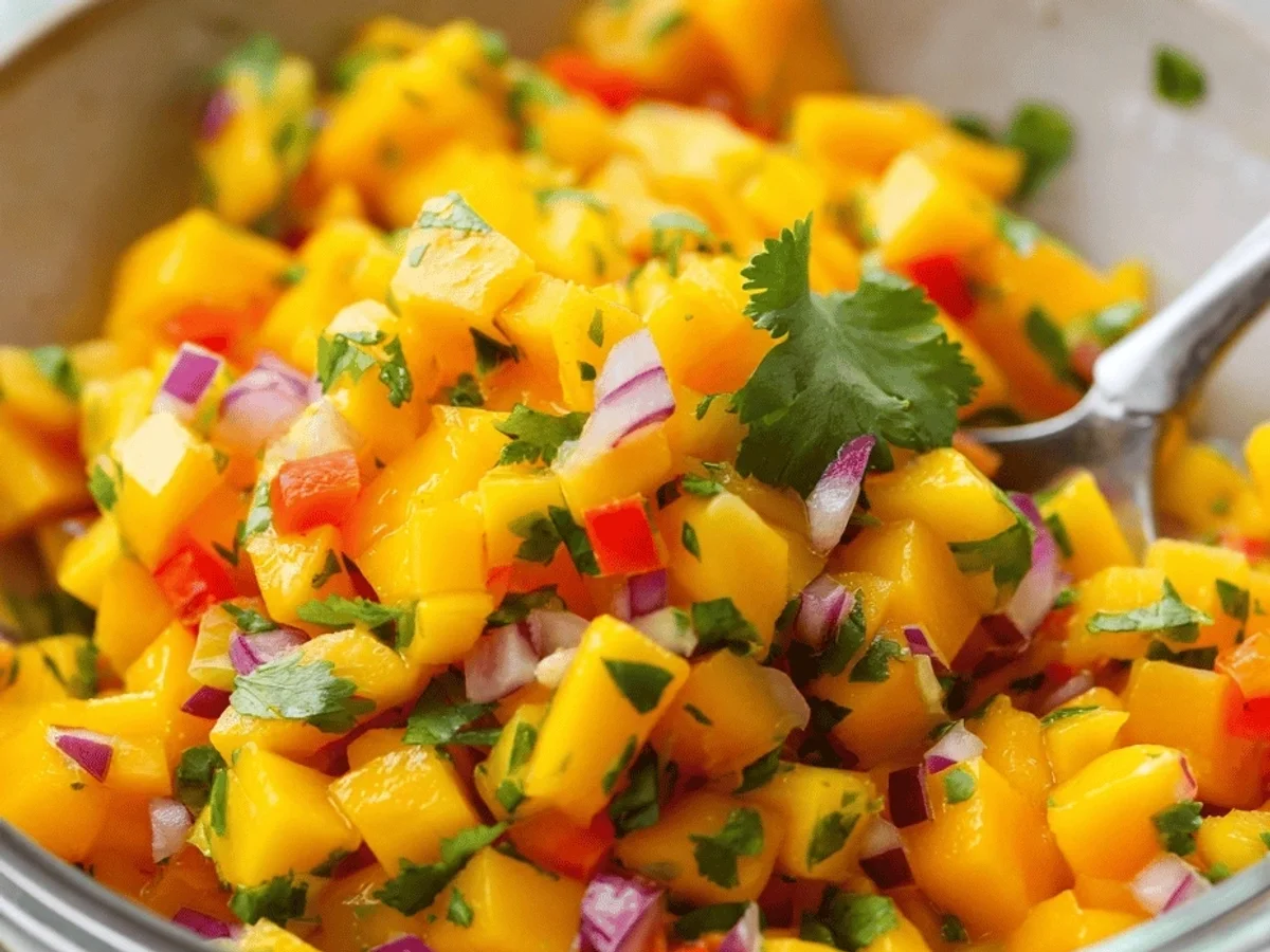 Fresh Mango Salsa: Sweet & Tangy Summer Vibes - Image 2