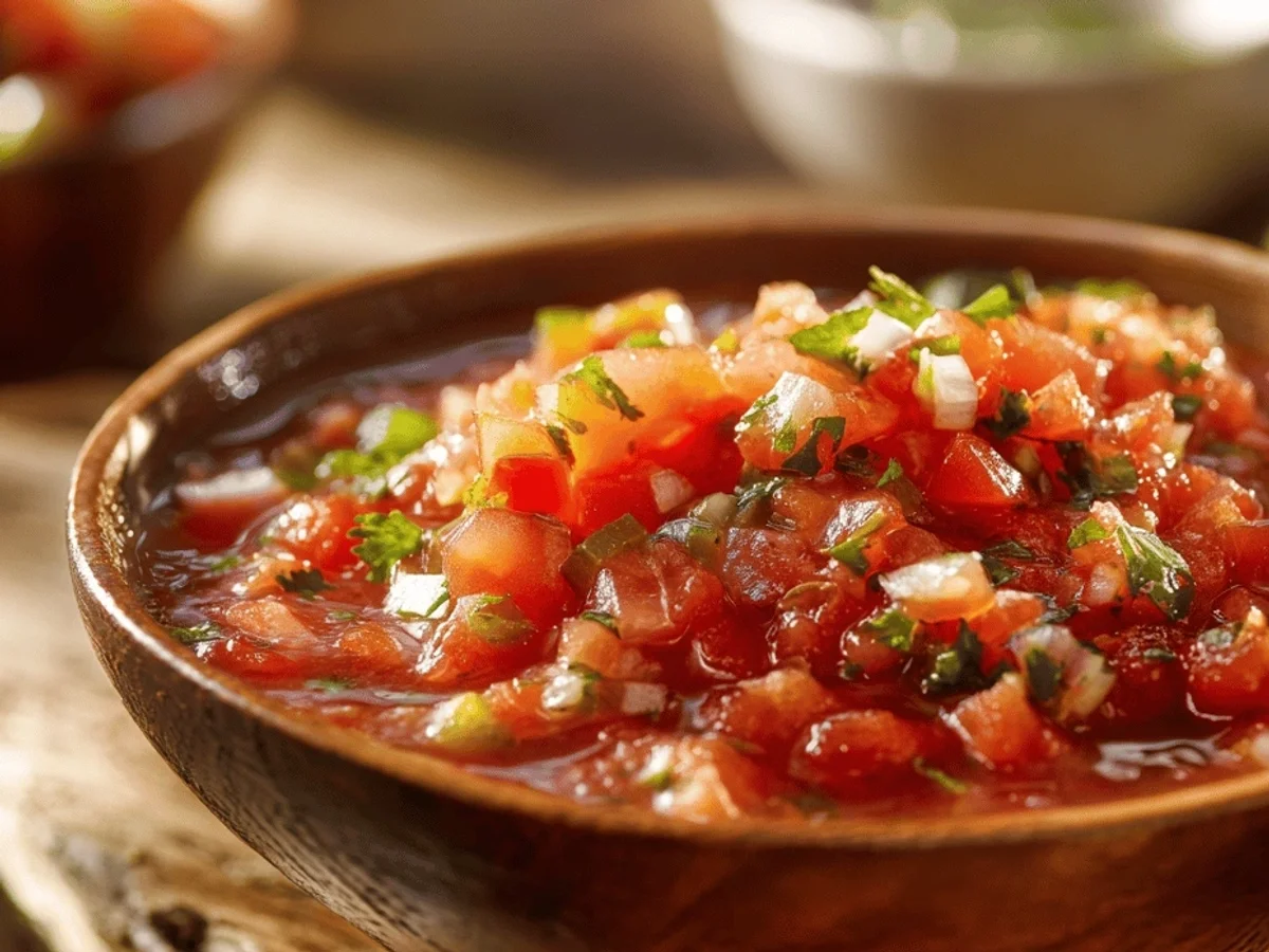 Fresh Restaurant Style Salsa Recipe: Tangy & Bright - Image 2