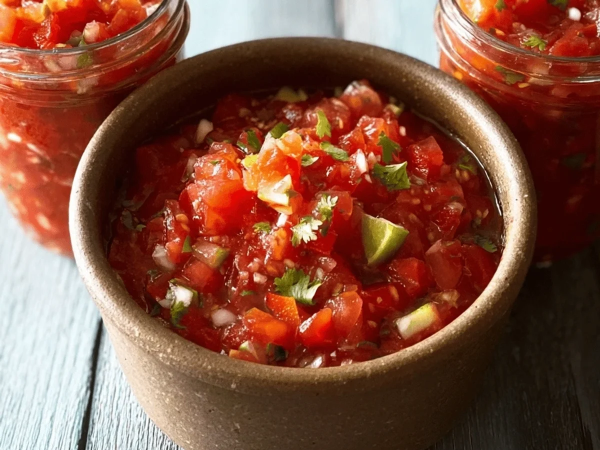 Fresh Vegetable Salsa Recipe: Bright & Zesty Summer Dip - Image 1