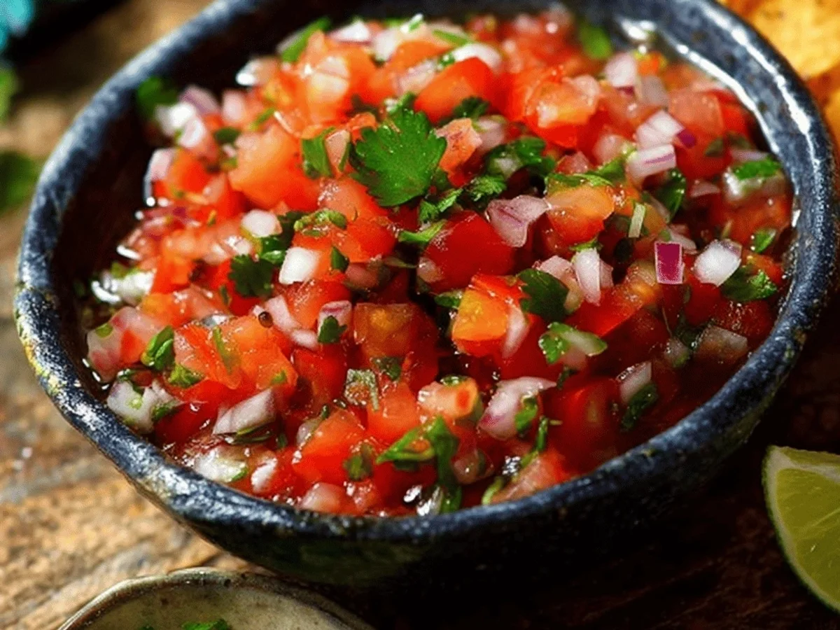 Fresh Zesty Salsa with Cilantro Lime - Image 1