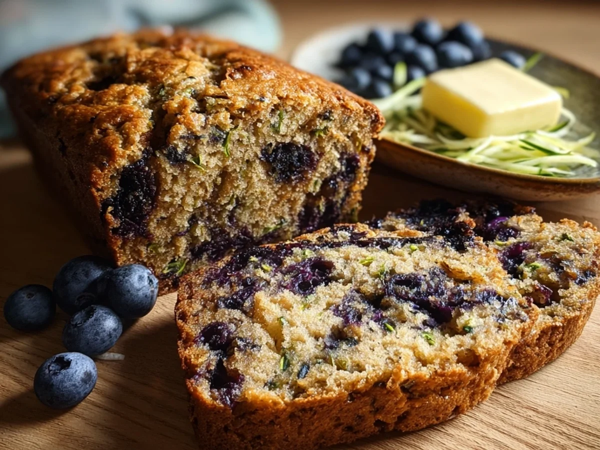 Garden Fresh Blueberry Zucchini Bread - Image 2