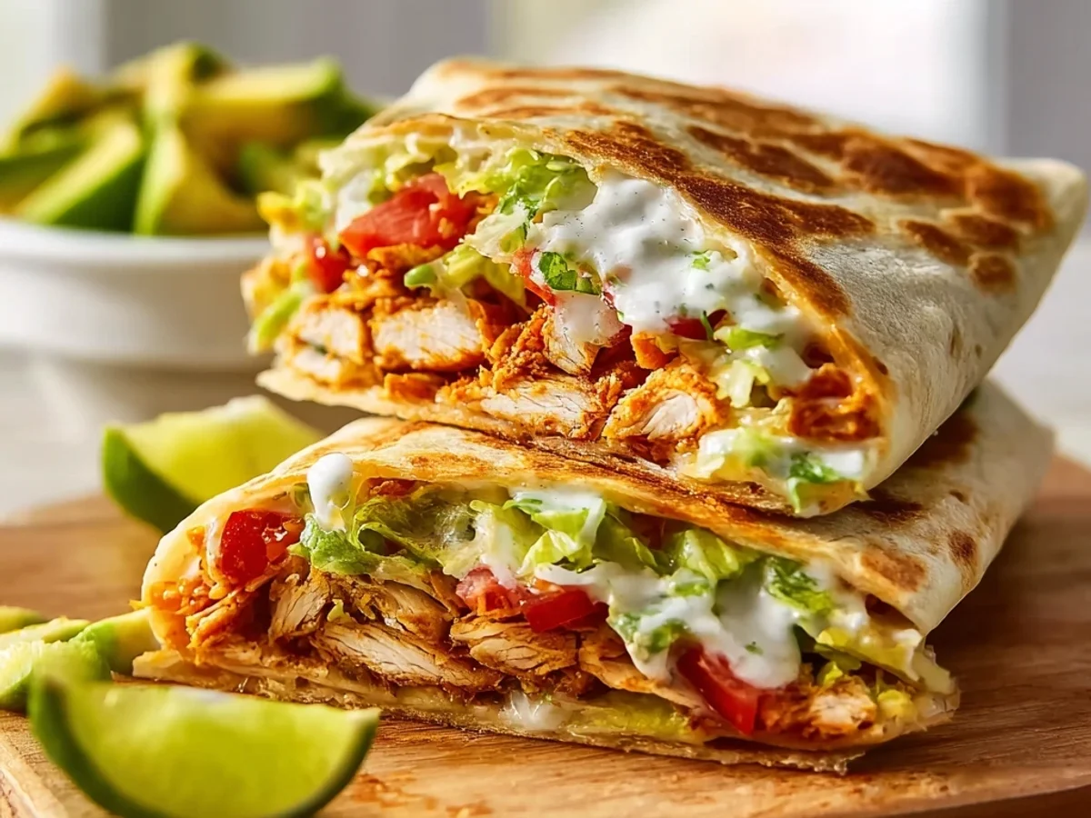 Healthy Chicken Crunch Wrap: Crispy, Satisfying & Simple - Image 2