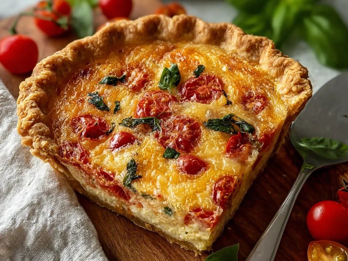 Healthy Southern Tomato Pie: A Lighter Summer Delight - Image 1