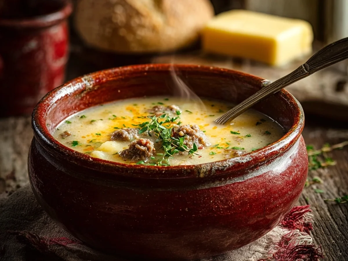 Hearty Cheesy Beef & Potato Soup: A Family Favorite - Image 2